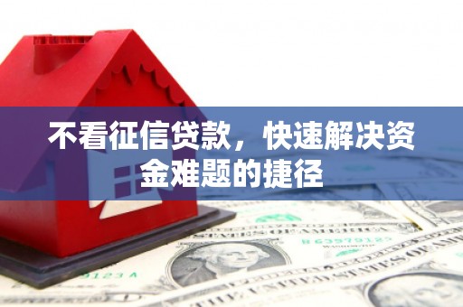 正阳不看征信贷款，快速解决资金难题的捷径