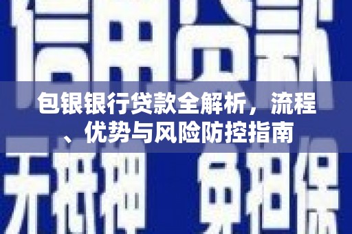 瑞芳包银银行贷款全解析，流程、优势与风险防控指南