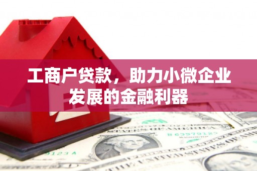 屯溪工商户贷款，助力小微企业发展的金融利器