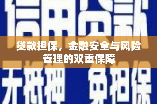 屯门贷款担保，金融安全与风险管理的双重保障