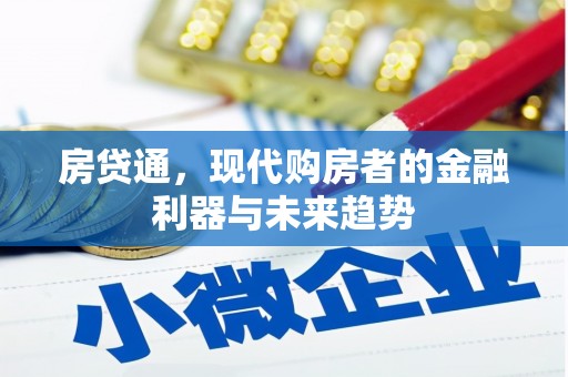洋县房贷通，现代购房者的金融利器与未来趋势