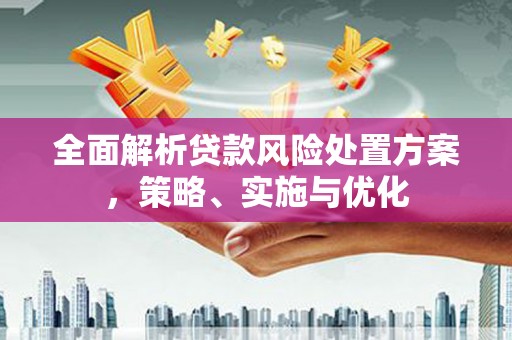 伊宁全面解析贷款风险处置方案，策略、实施与优化
