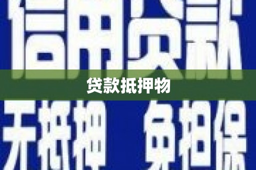汉滨贷款抵押物