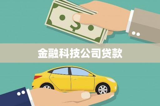 普兰店金融科技公司贷款