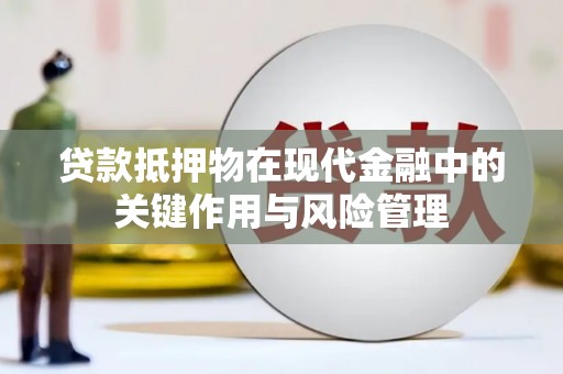 阜康贷款抵押物在现代金融中的关键作用与风险管理