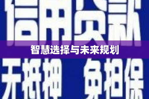 右玉智慧选择与未来规划