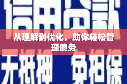 绥芬河从理解到优化，助你轻松管理债务