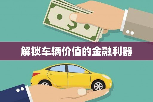 双清解锁车辆价值的金融利器